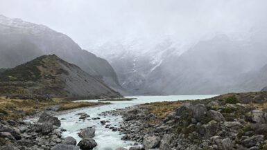 Talblick Mount Cook